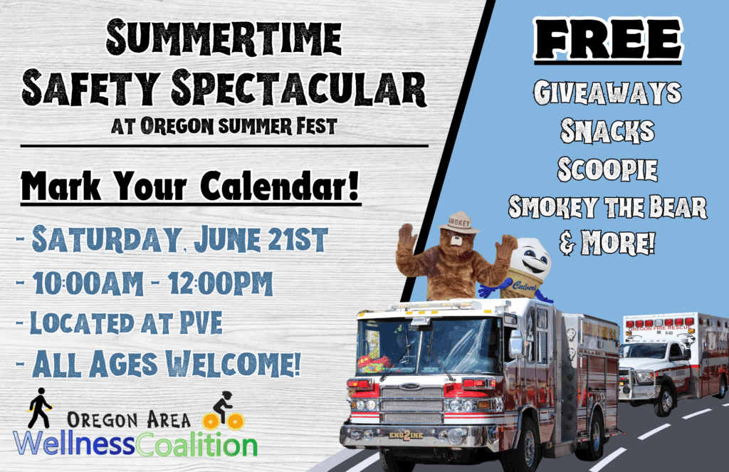 Summertime Safety Spectacular Graphic